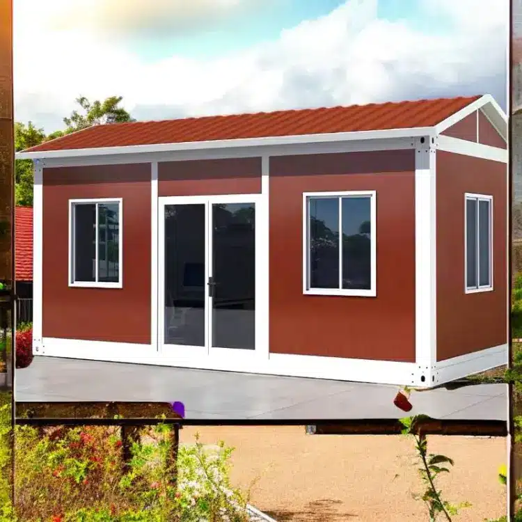 Maison Modulaire Révolutionnaire De 6 Mètres Carrés En Conteneur Plat – La Solution D'Habitation Ultime Et Imparable 1 modular container house